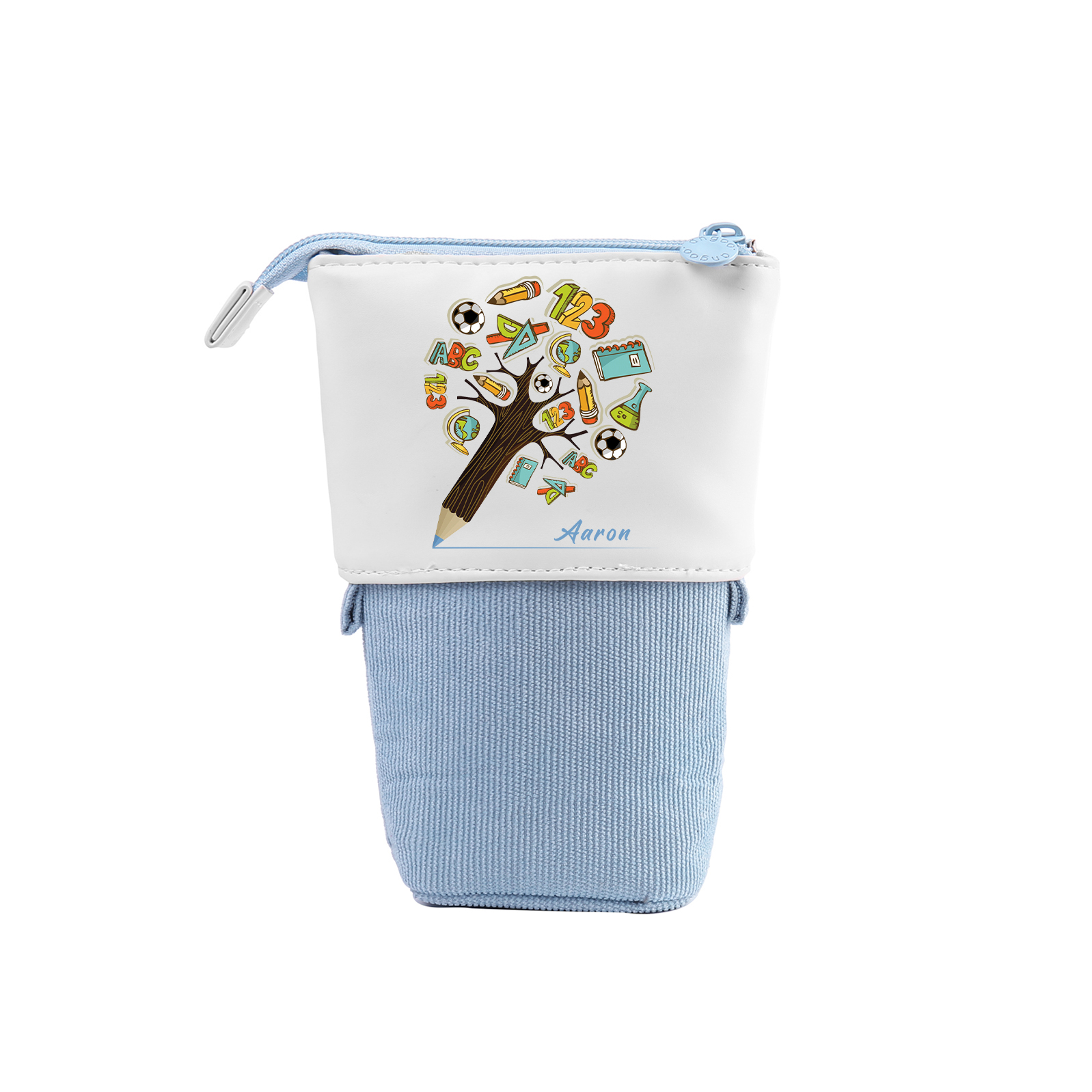 Personalized Pencil Case Custom Name And Animal pattern Pencil Case Back To School Gift For Boys Girls