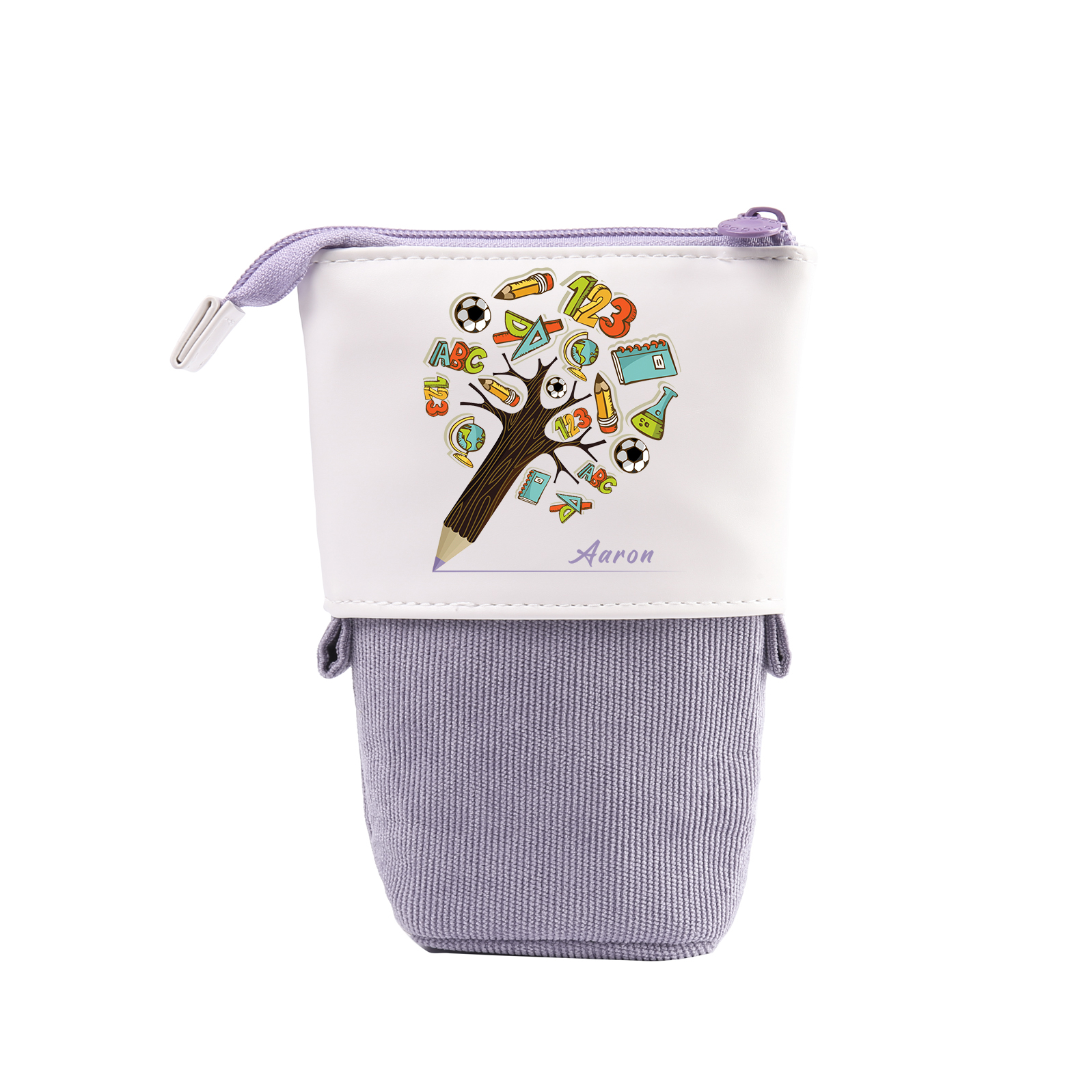 Personalized Pencil Case Custom Name And Animal pattern Pencil Case Back To School Gift For Boys Girls