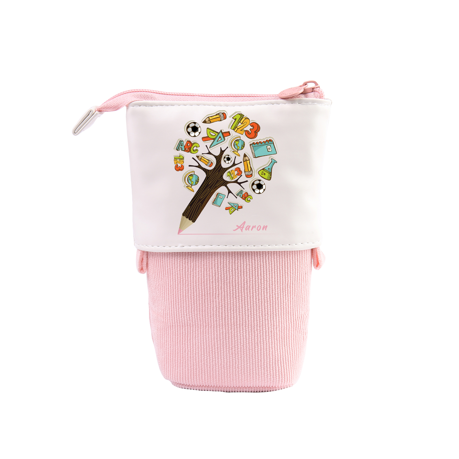 Personalized Pencil Case Custom Name And Animal pattern Pencil Case Back To School Gift For Boys Girls