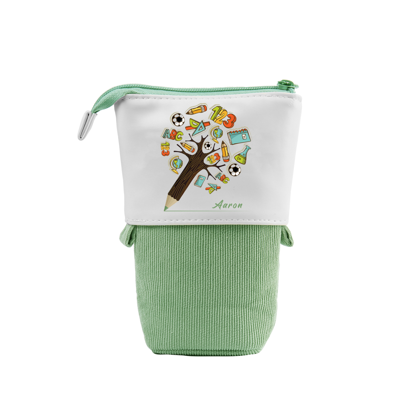 Personalized Pencil Case Custom Name And Animal pattern Pencil Case Back To School Gift For Boys Girls