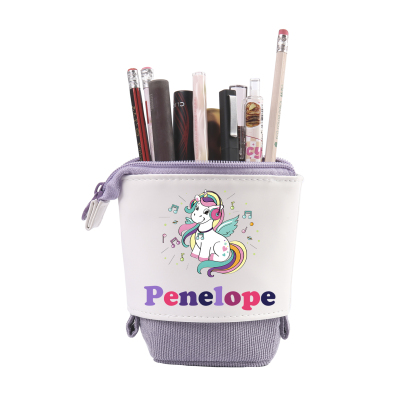 Personalized Pencil Case Custom Name And Animal Pencil Case Back To School Gift For Boys Girls