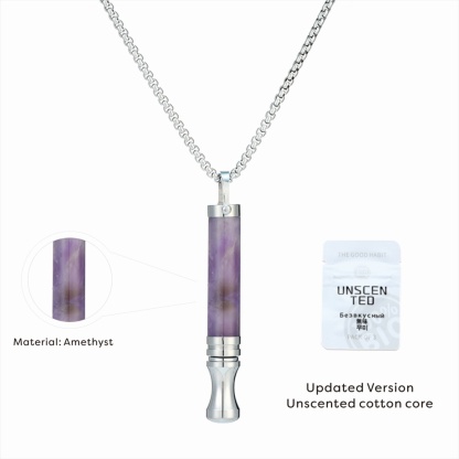 Breathing Necklace Stress Relief Meditation Necklace