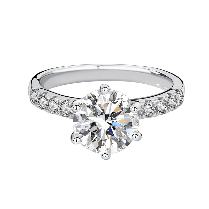S925 Sterling Silver Diamond Rings 