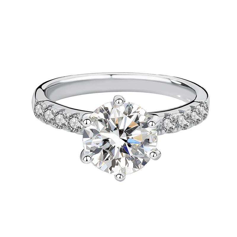 S925 Sterling Silver Diamond Rings