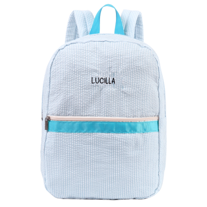 Personalized Bus School Bag Name Backpack, Customized Schoolbag Travel Bag For Kids