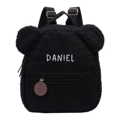Personalized Bus School Bag Name Backpack, Customized Schoolbag Travel Bag For Kids