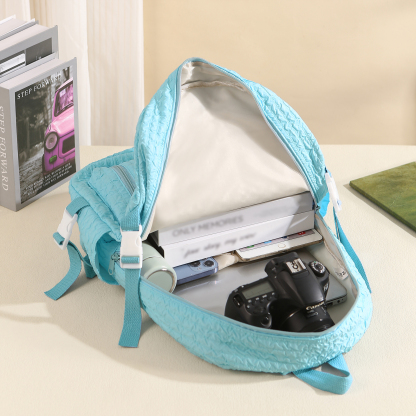 Personalized Children’s School Bag – Multiple Color & Font Choices & Custom Name - Large Capacity Backpack