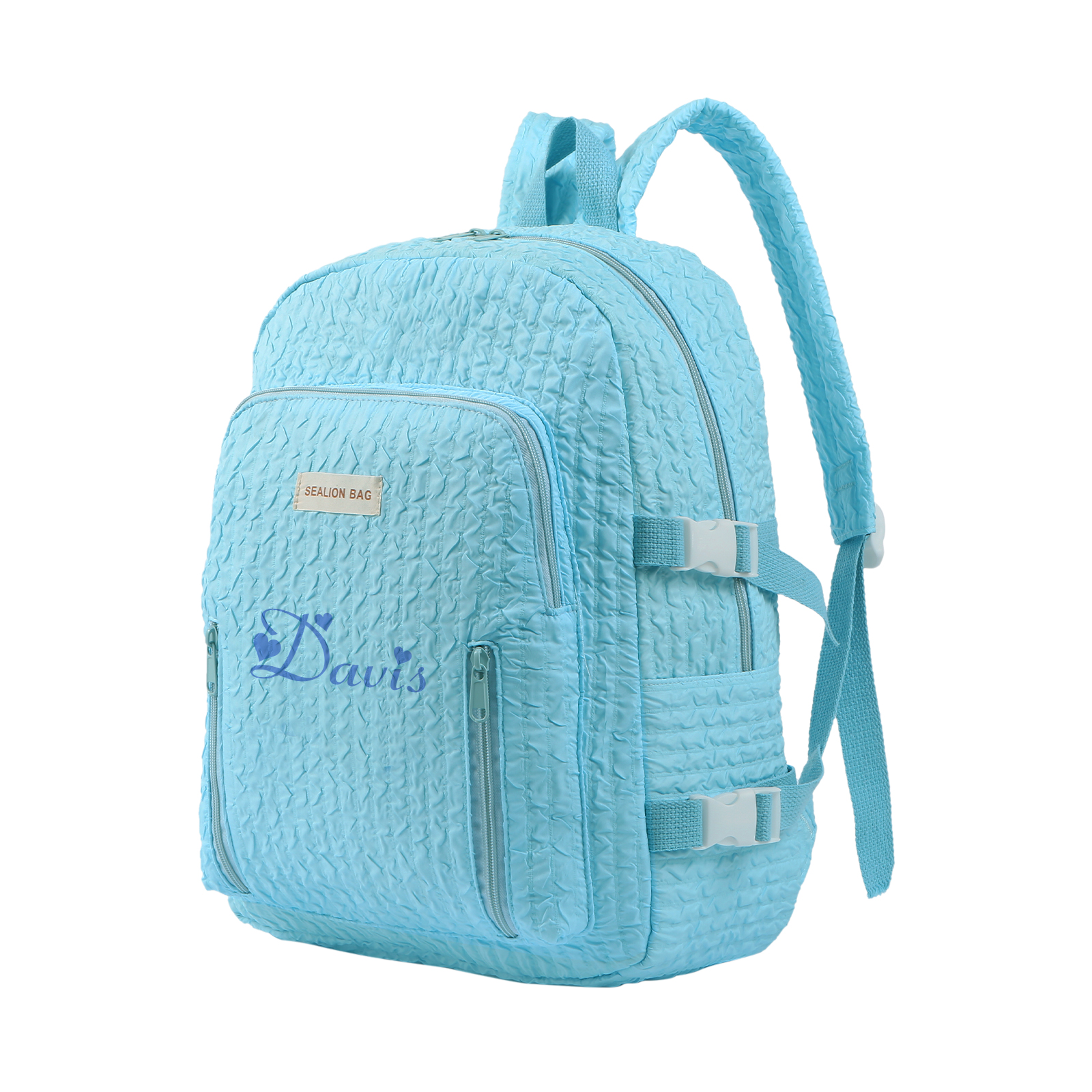 Personalized Children’s School Bag – Multiple Color & Font Choices & Custom Name - Large Capacity Backpack