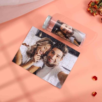 Personalized Canned Custom Photo Puzzle Custom 1 Photo 70 or 120 Pieces Gift for Her | Jessemade