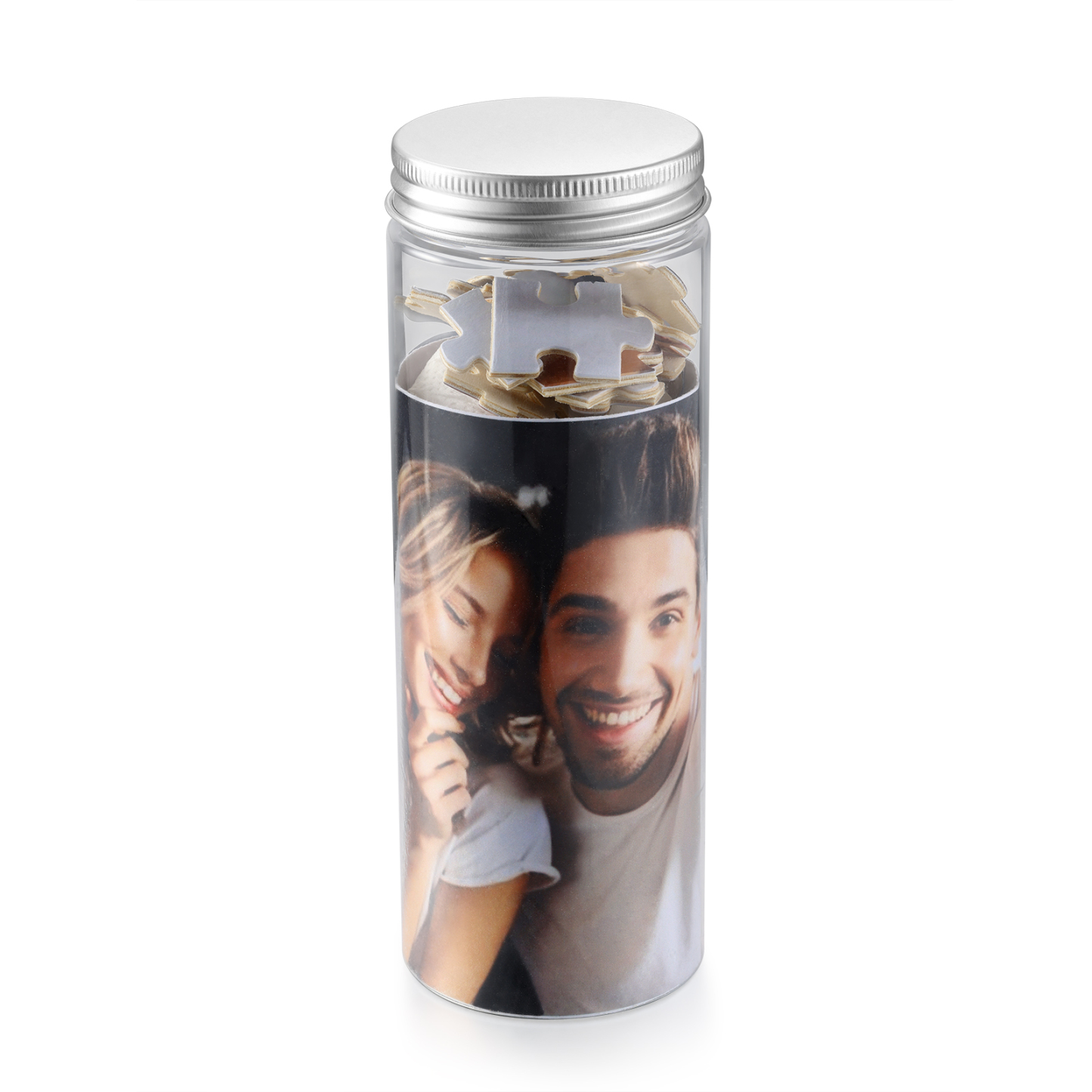 Personalized Canned Custom Photo Puzzle Custom 1 Photo 70 or 120 Pieces Gift for Her | Jessemade