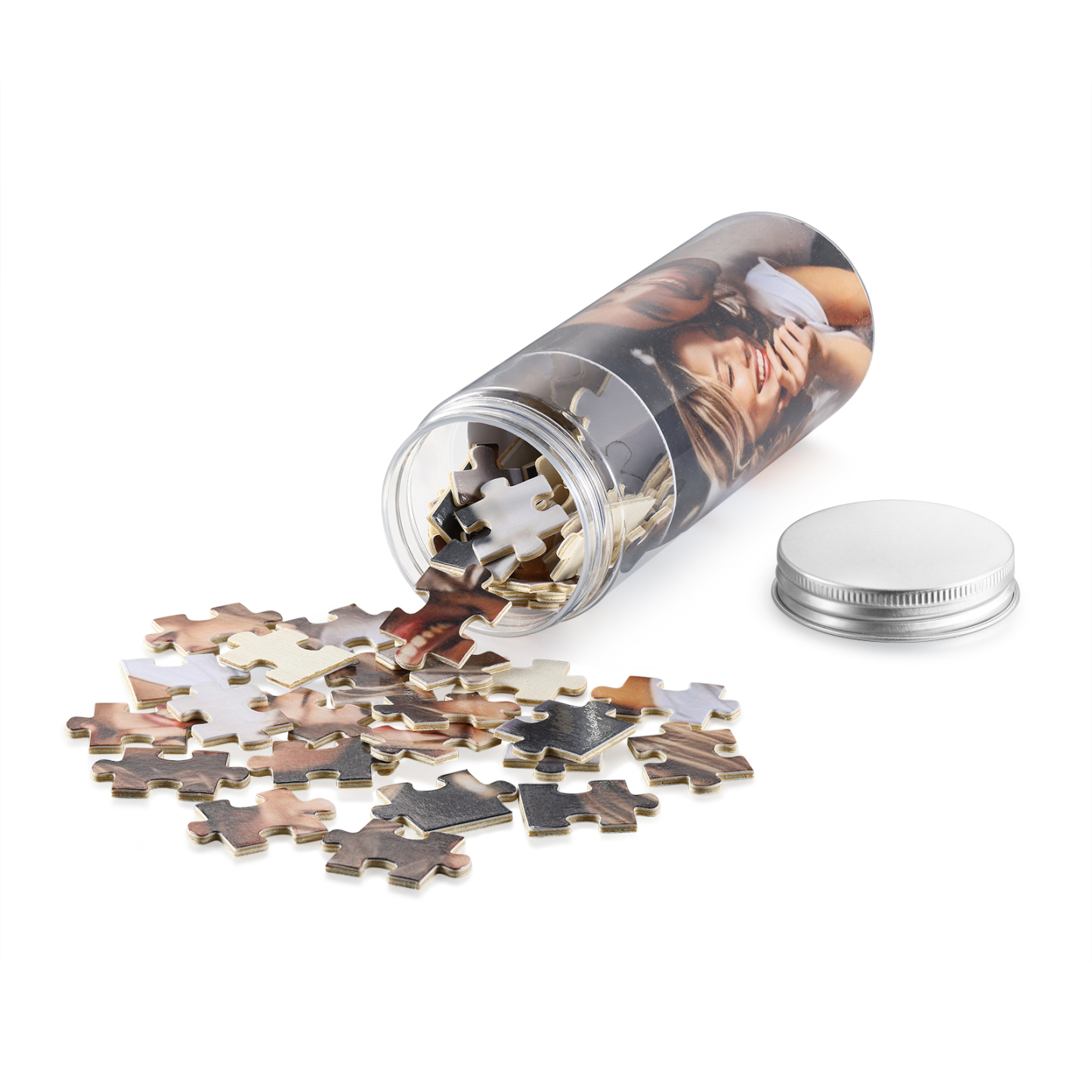 Personalized Canned Custom Photo Puzzle Custom 1 Photo 70 or 120 Pieces Gift for Her | Jessemade