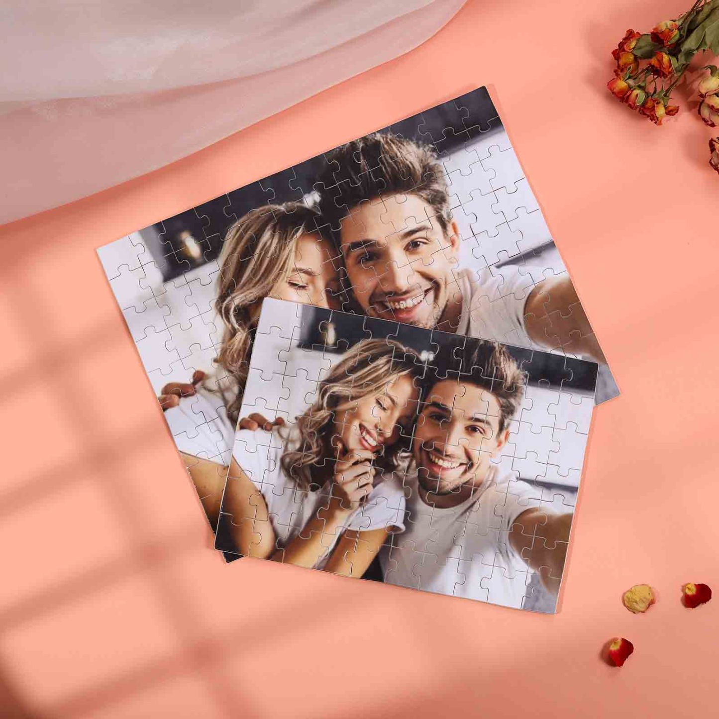 Personalized Canned Custom Photo Puzzle Custom 1 Photo 70 or 120 Pieces Gift for Her | Jessemade