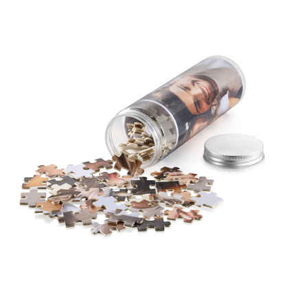 Personalized Canned Custom Photo Puzzle Custom 1 Photo 70 or 120 Pieces Gift for Her | Jessemade