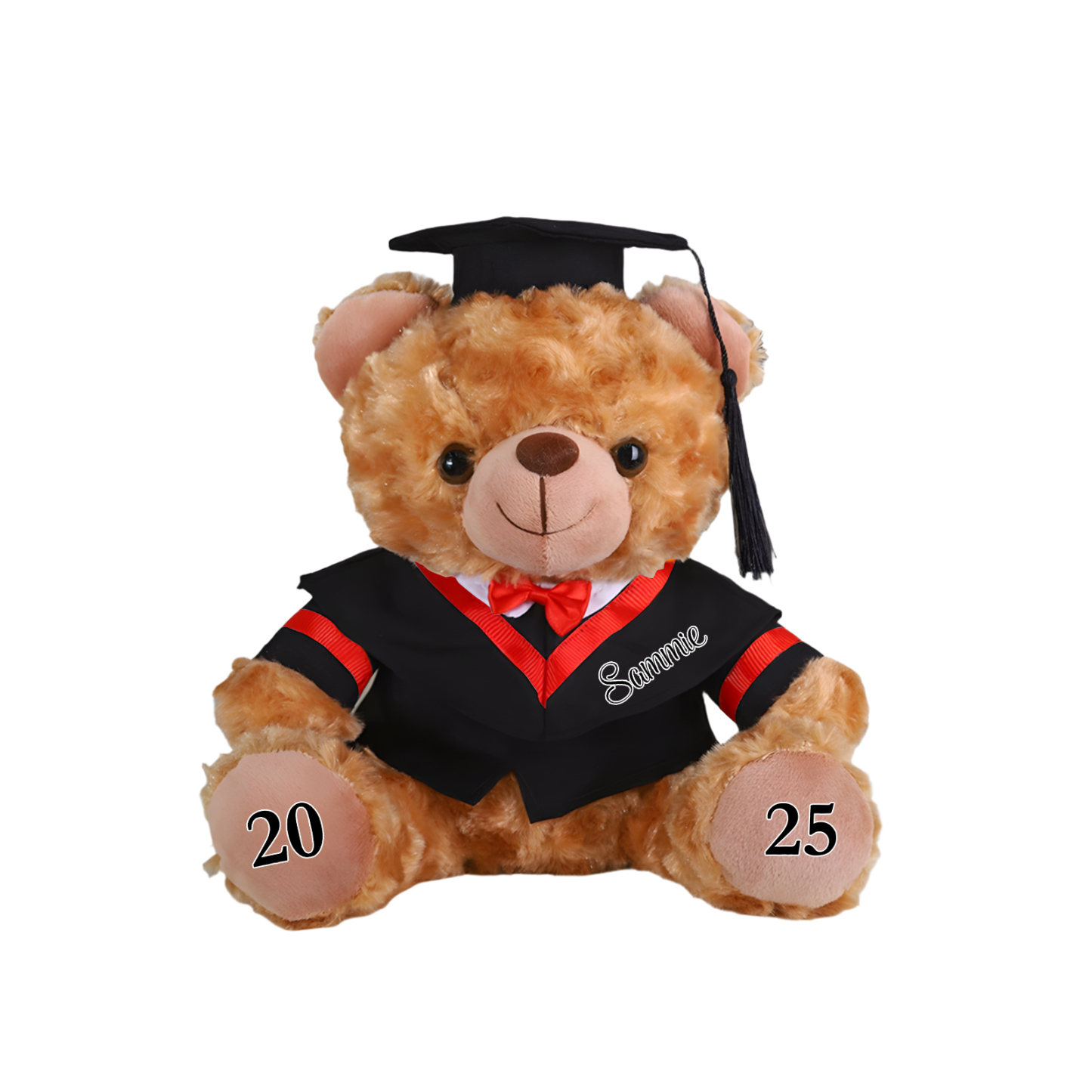 Graduation Teddy Bear Gift – Personalized Soft Plush Doll for 2024 or 2025 Graduates