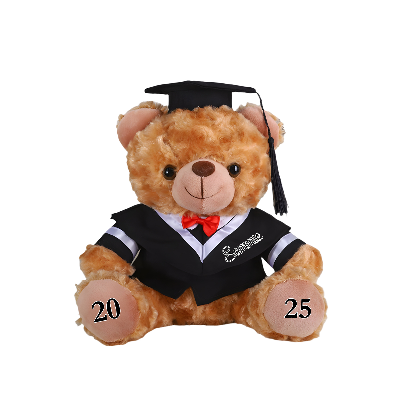 Graduation Teddy Bear Gift – Personalized Soft Plush Doll for 2024 or 2025 Graduates