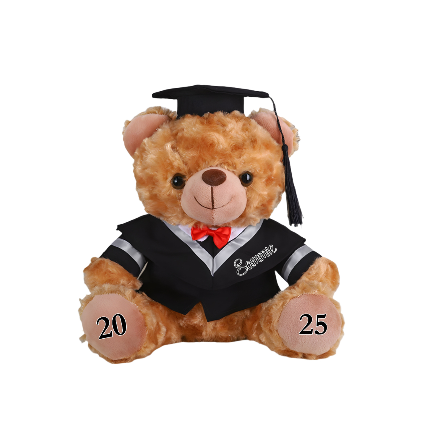 Graduation Teddy Bear Gift – Personalized Soft Plush Doll for 2024 or 2025 Graduates