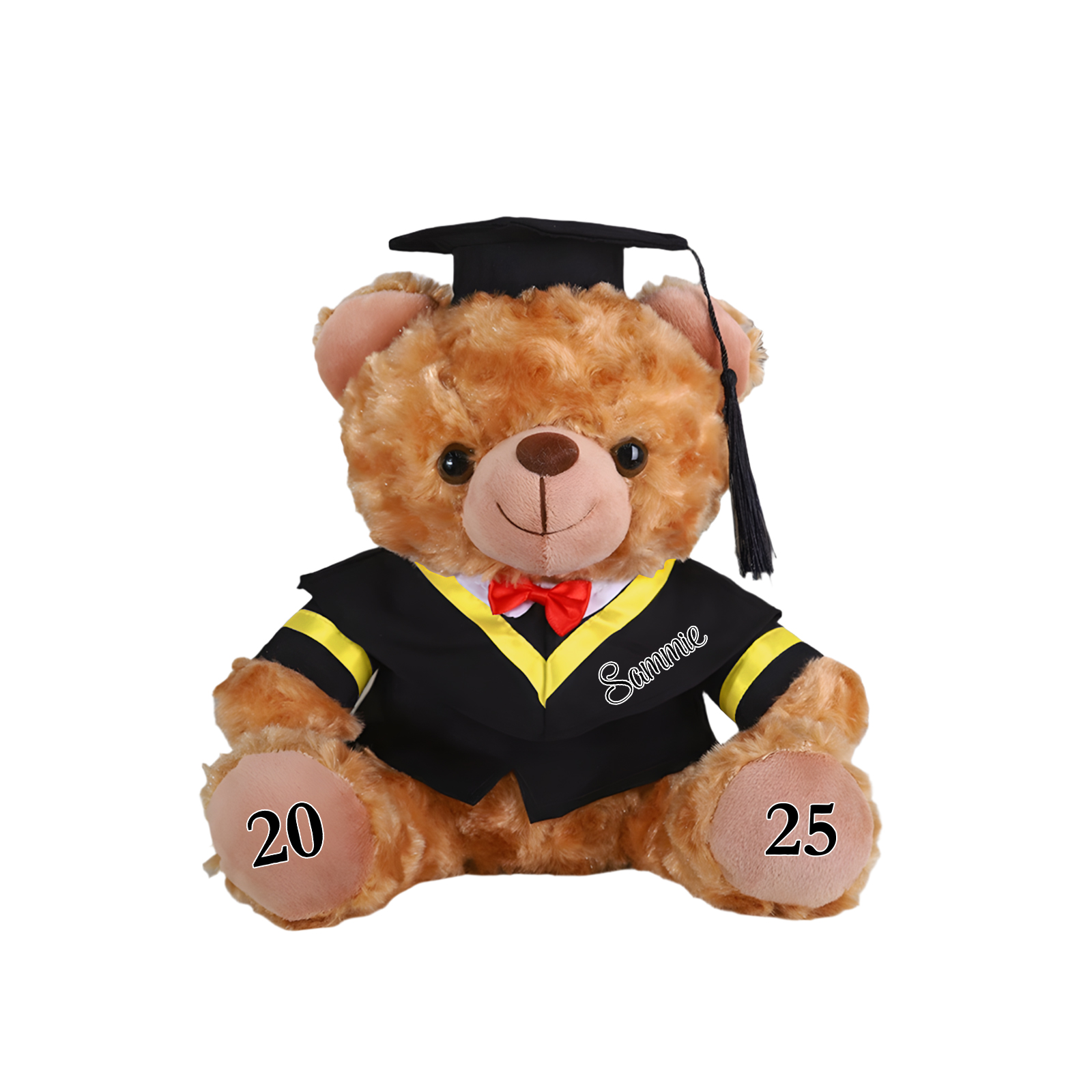 Graduation Teddy Bear Gift – Personalized Soft Plush Doll for 2024 or 2025 Graduates