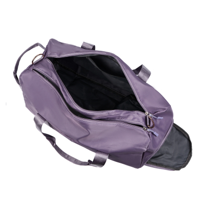 Personalized Duffel Bag Custom Name Nylon Black/Pink/Purple Travel Bag for Her/Him | Jessmade