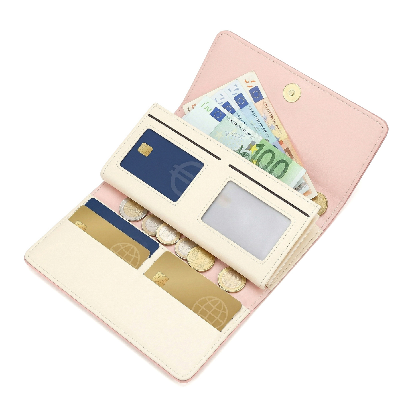 Personalized Leather Wallet Best Mom Ever Family Custom With 1-8 Names and Kids