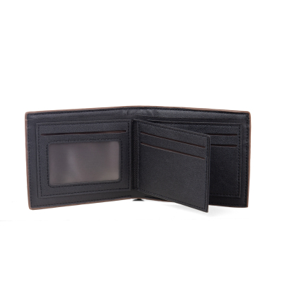 Personalised Men’s Wallet - Customized Photo & Text PU Leather Brown/Black Wallet with Gift Box, Valentine’s Day Gift for Him| Jessemade