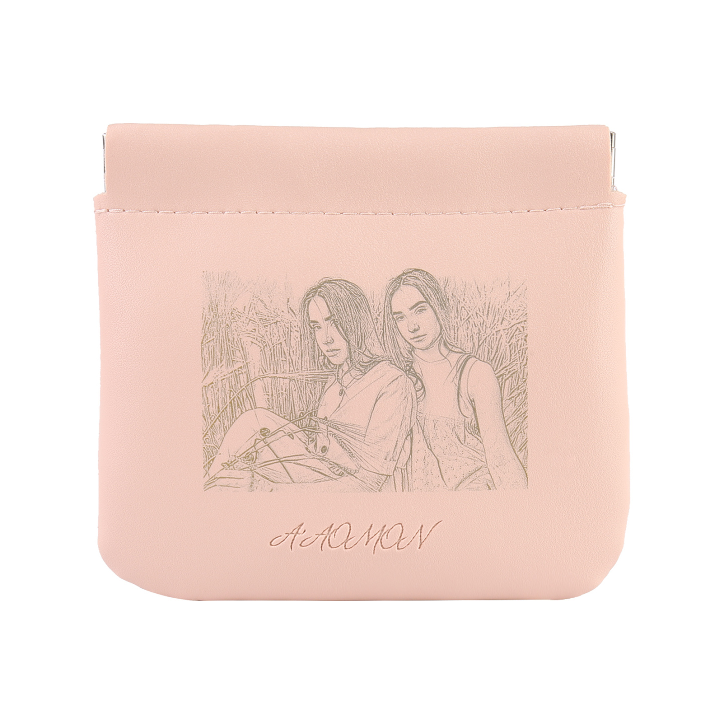 Personalized Custom Photo Pu Leather Wallet Opening Multiple Colors Optional Women's Wallet for Her