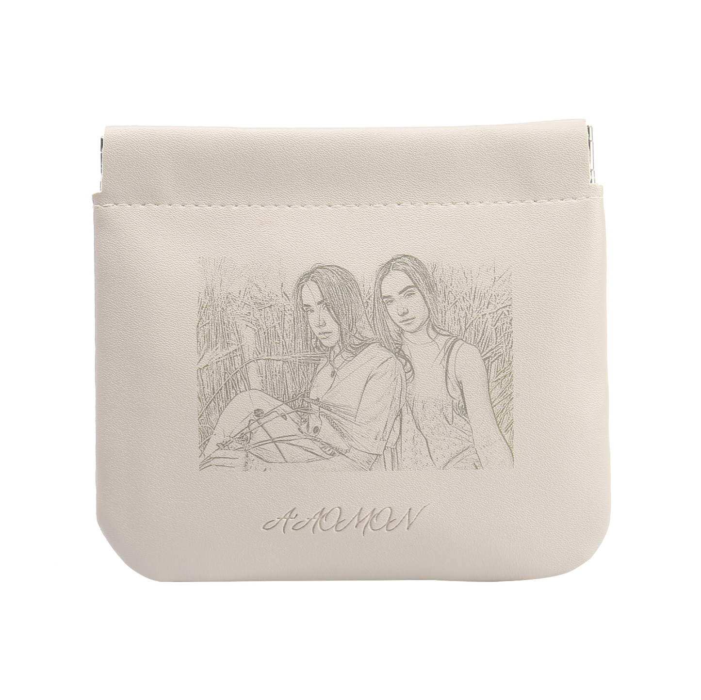 Personalized Custom Photo Pu Leather Wallet Opening Multiple Colors Optional Women's Wallet for Her