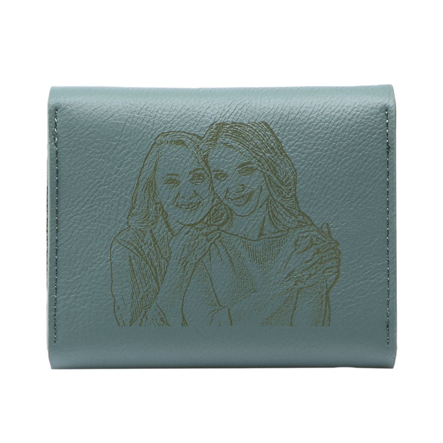 Personalized Women's Wallet Custom Name and Photo Leather Academia Wallets for Her | Jessmade