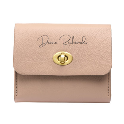 Personalized Women's Wallet Custom Name and Photo Leather Academia Wallets for Her | Jessmade