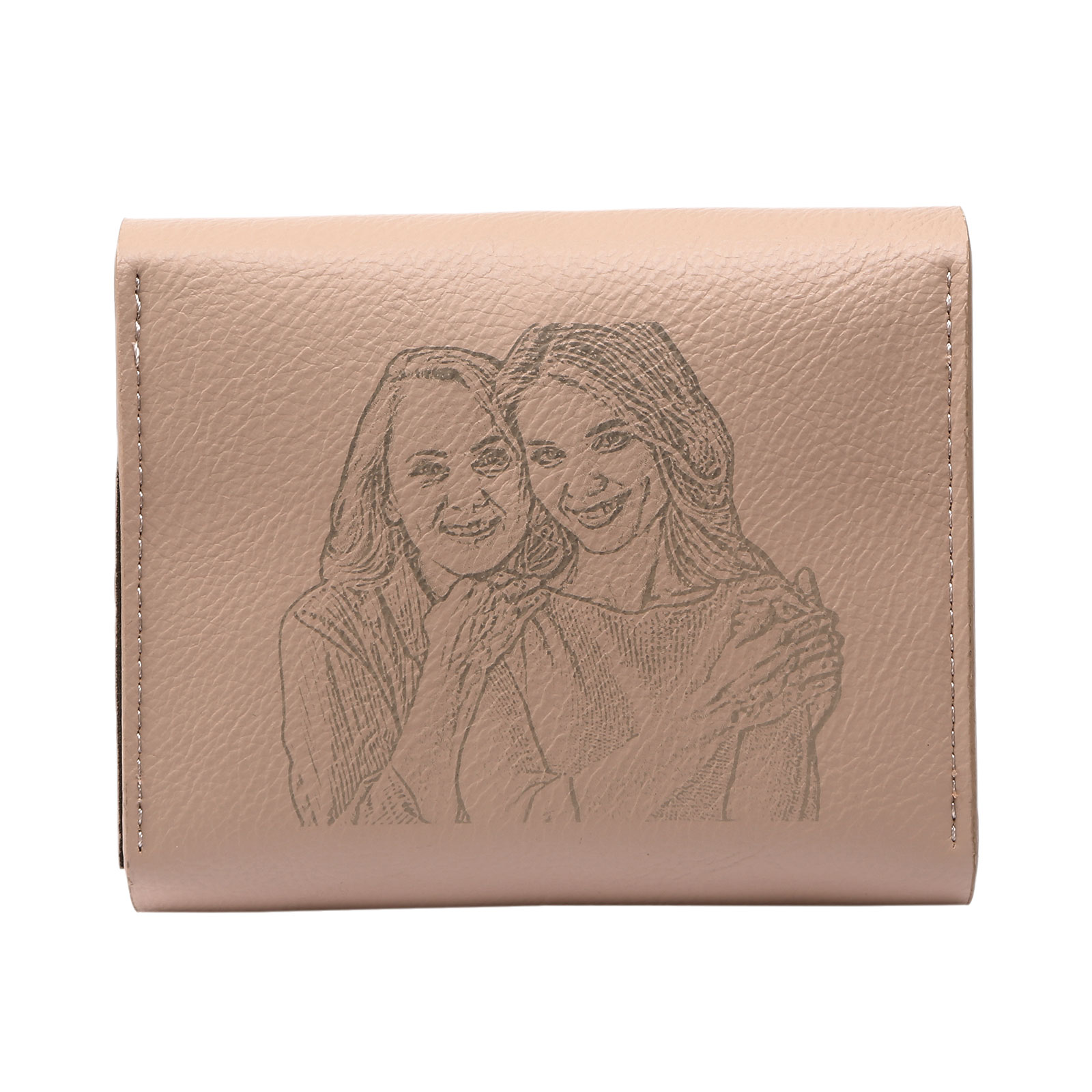 Personalized Women's Wallet Custom Name and Photo Leather Academia Wallets for Her | Jessmade