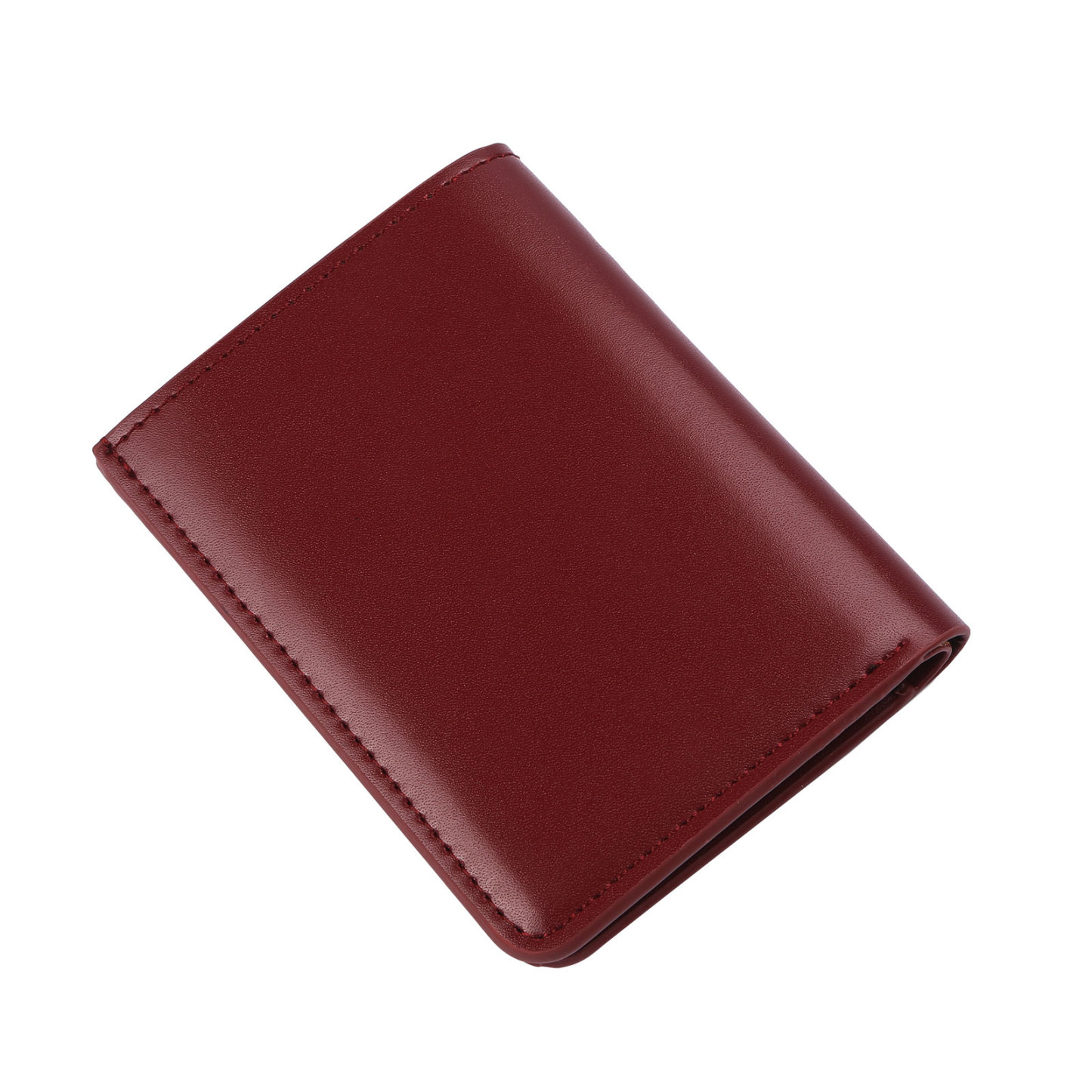 Personalized Women's Wallet Custom Name and Birthflower Small Front Pocket Leather Wallet for Grandma | Jessmade