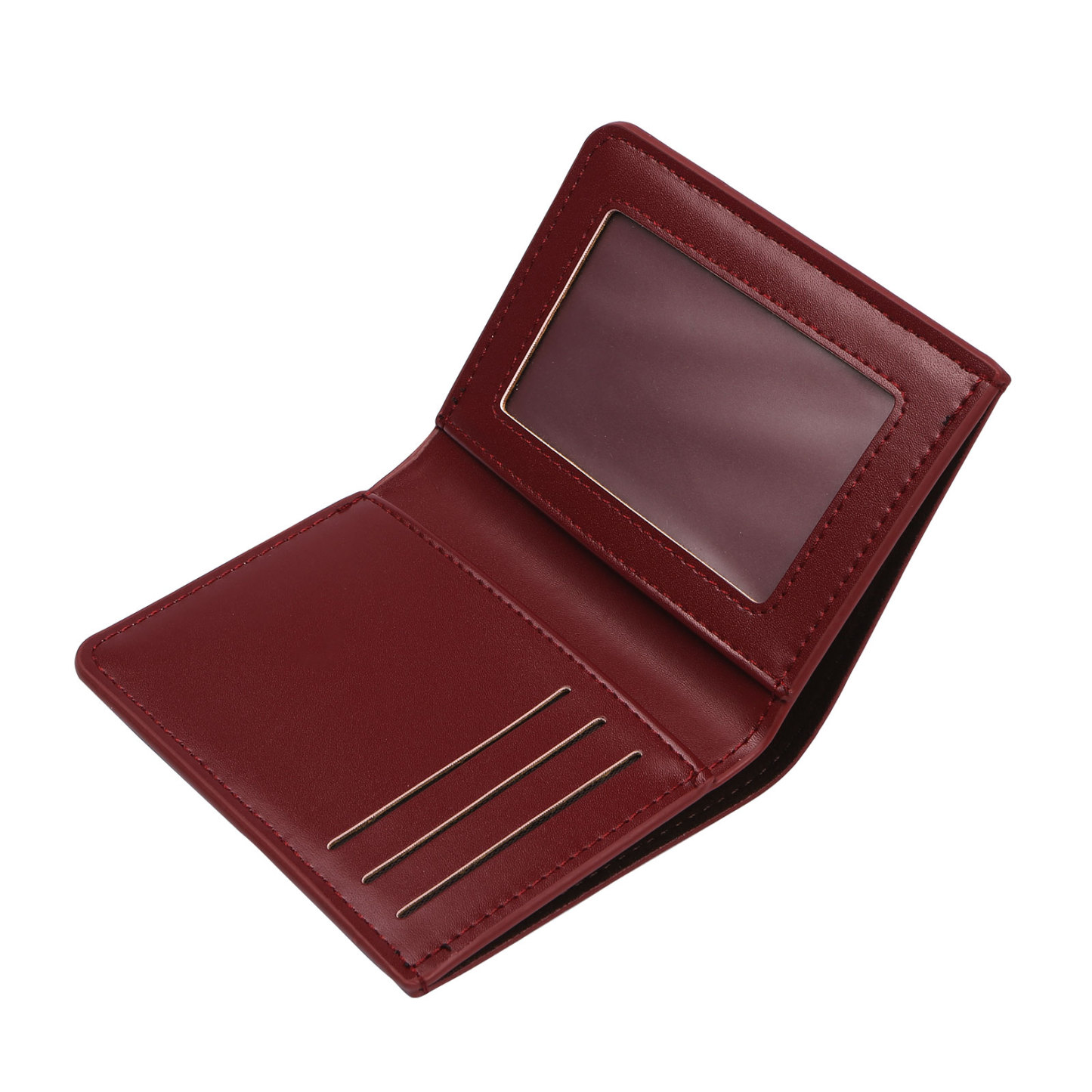 Personalized Women's Wallet Custom Name and Birthflower Small Front Pocket Leather Wallet for Grandma | Jessmade