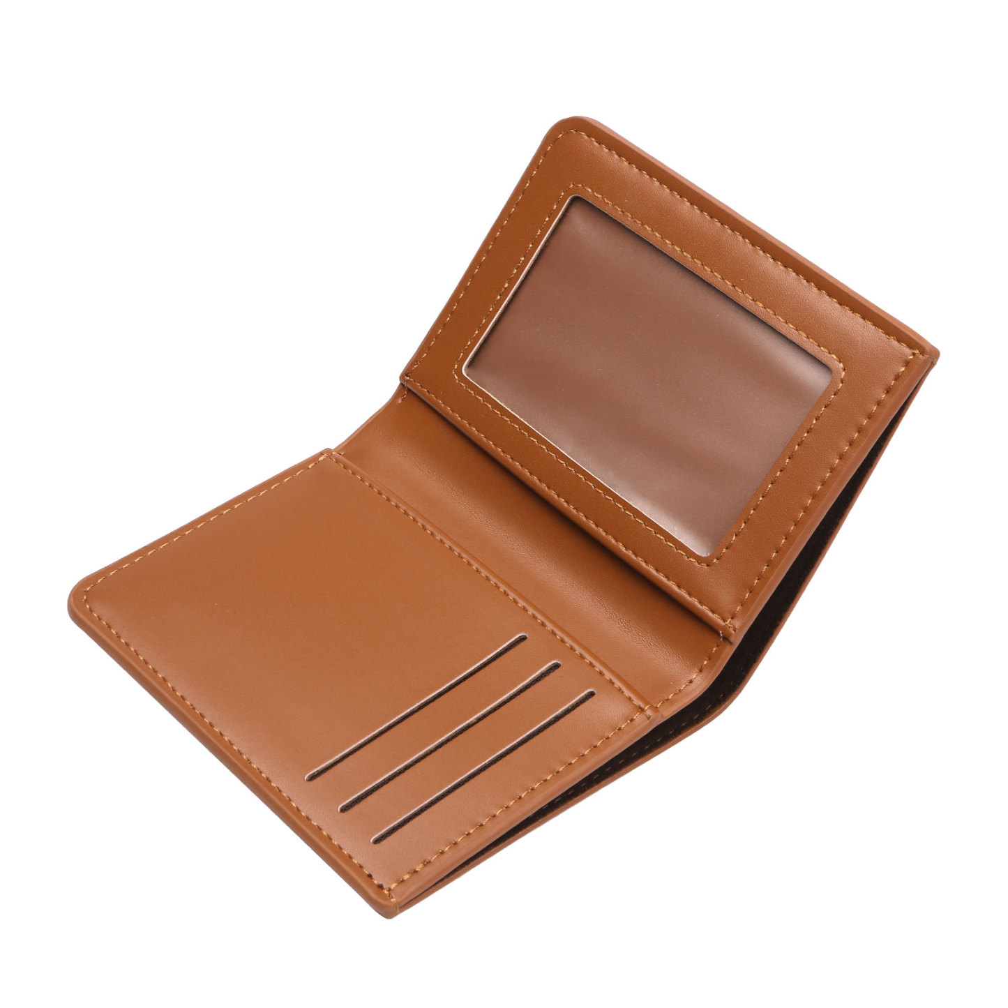 Personalized Women's Wallet Custom Name and Birthflower Small Front Pocket Leather Wallet for Grandma | Jessmade