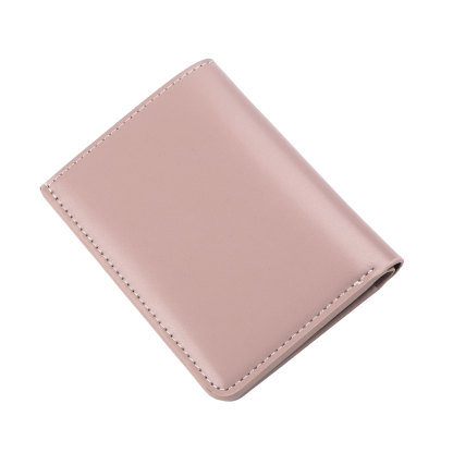 Personalized Women's Wallet Custom Name and Birthflower Small Front Pocket Leather Wallet for Grandma | Jessmade