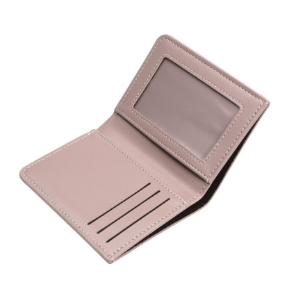 Personalized Women's Wallet Custom Name and Birthflower Small Front Pocket Leather Wallet for Grandma | Jessmade