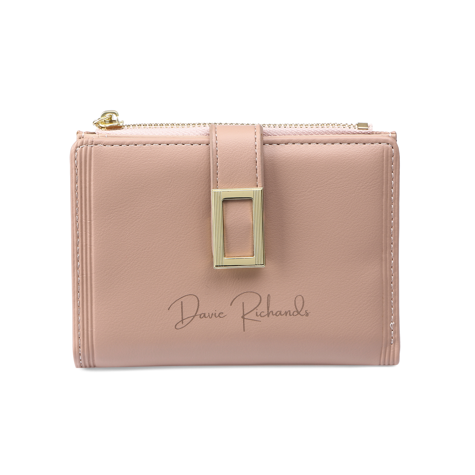 Personalized Women's Wallet Custom Text and Photo Leather Folding Zipper Wallet for Her | Jessmade