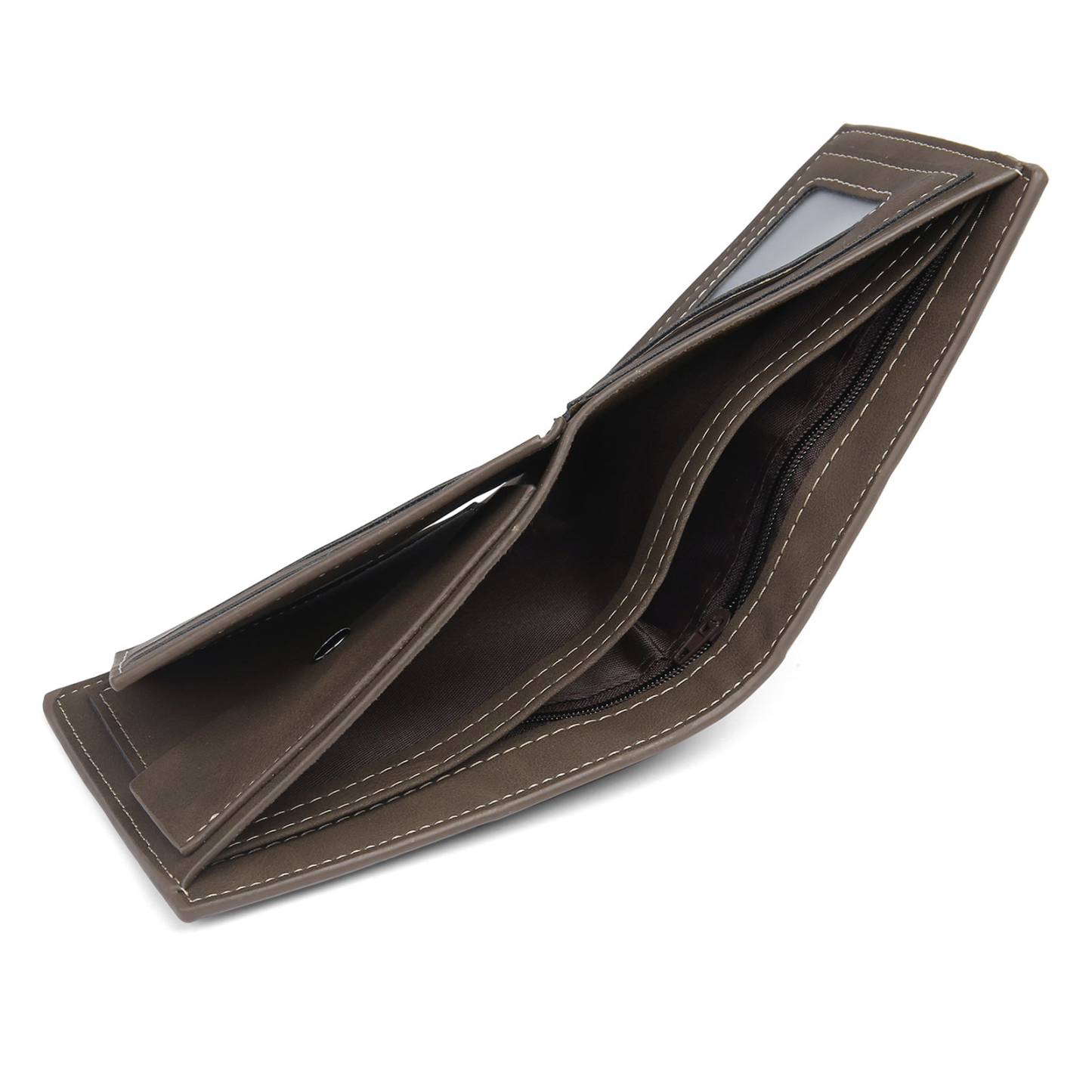 Personalised Men's Wallet - Custom Photo and Name in Brown - Christmas Gift for Him | Jessemade