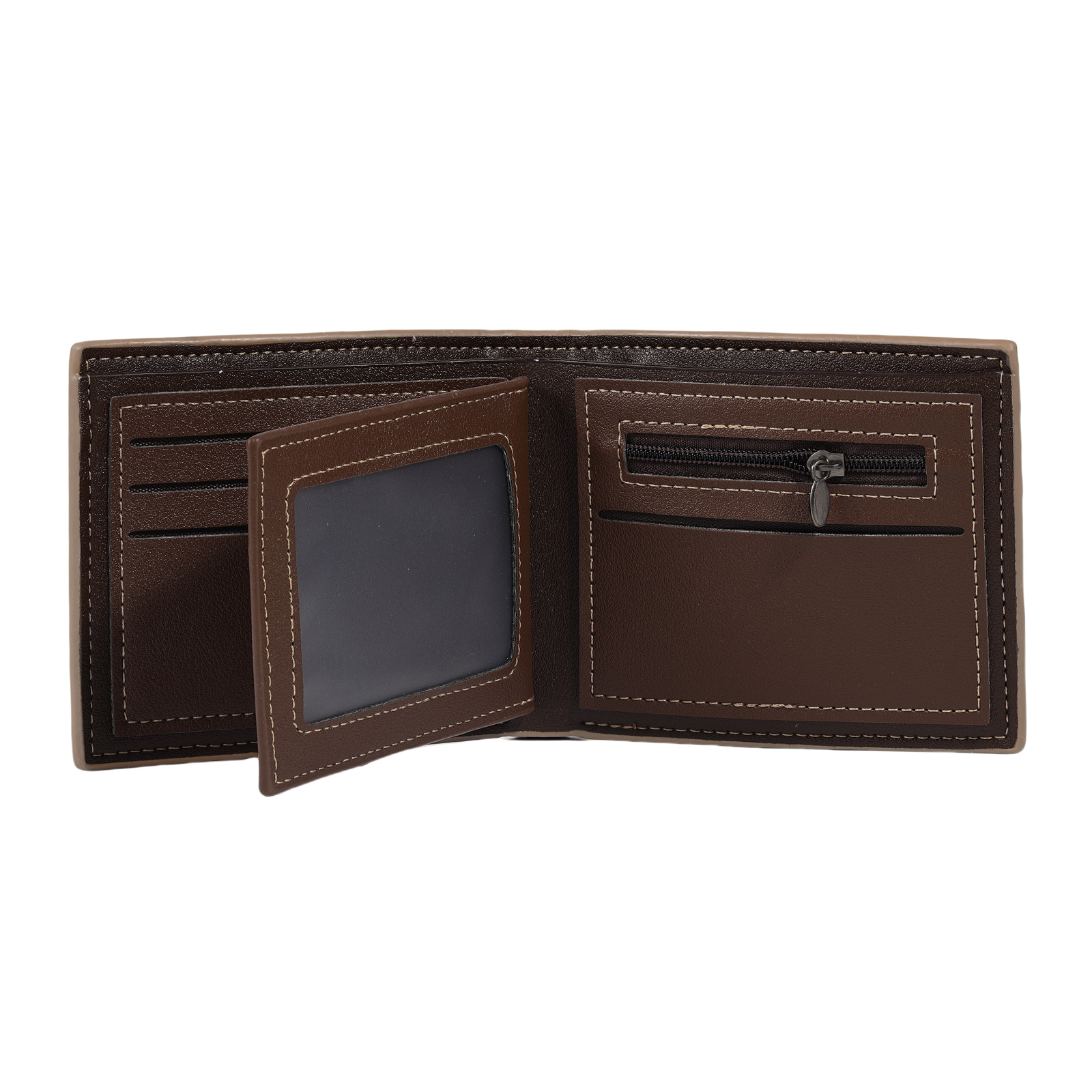 Personalized Men's Wallet with Custom Photo & Name & Letter PU Leather Valentine’s Day Gift for Him | Jessemade