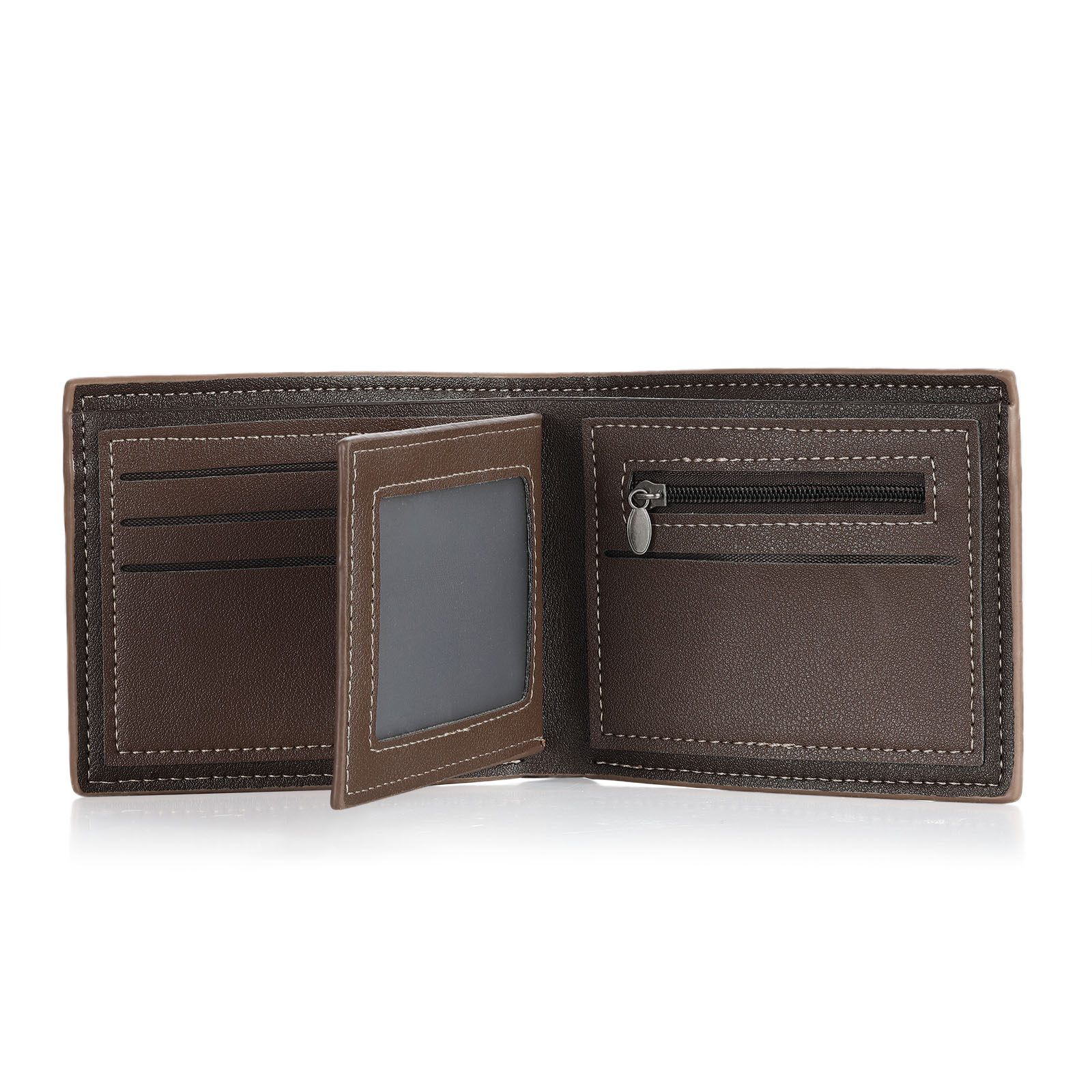 Personalized Men's Wallet with Custom Photo & Name & Letter PU Leather with Gift Box Valentine’s Day Gift for Him | Jessemade