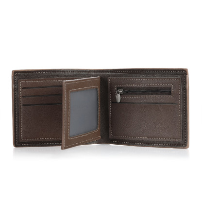 Personalized Men's Wallet with Custom Photo & Name & Letter PU Leather with Gift Box Valentine’s Day Gift for Him | Jessemade