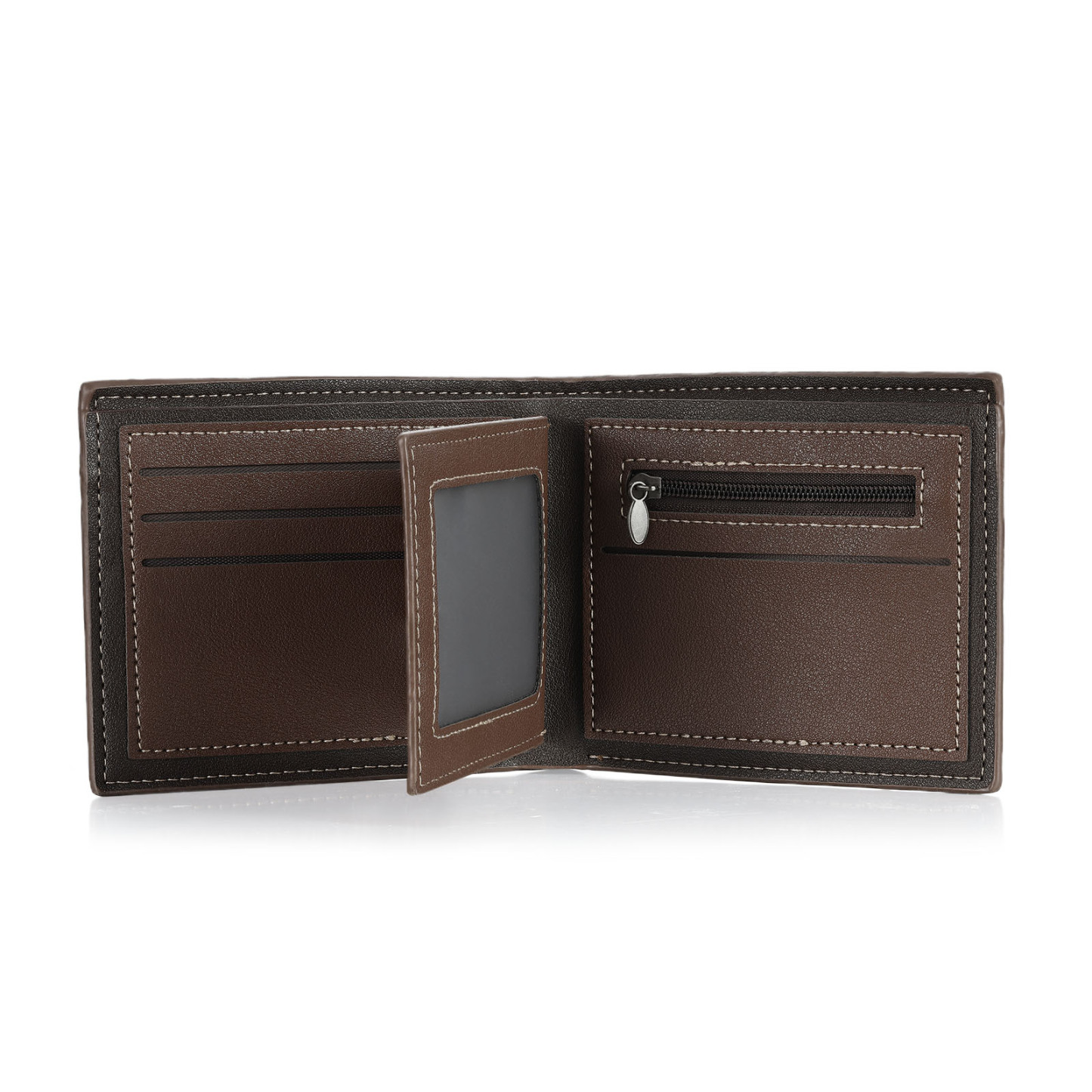 Personalized Men's Wallet with Custom Photo & Name & Letter PU Leather with Gift Box Valentine’s Day Gift for Him | Jessemade