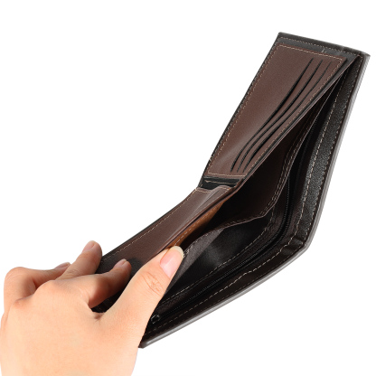 Personalized Men's Wallet with Custom Photo & Name & Letter PU Leather Wallet Gift for Dad/Grandpa | Jessemade