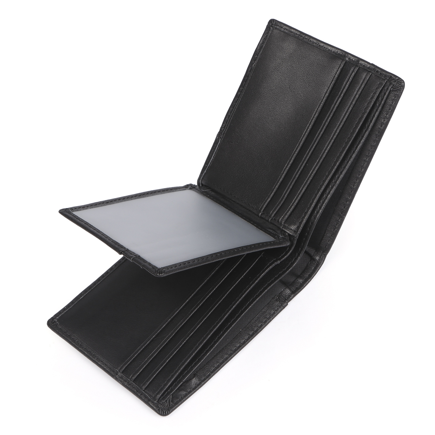 Personalised First  Layer Leather Men's Wallet - Custom Name and Letter Gift for Him | Jessemade