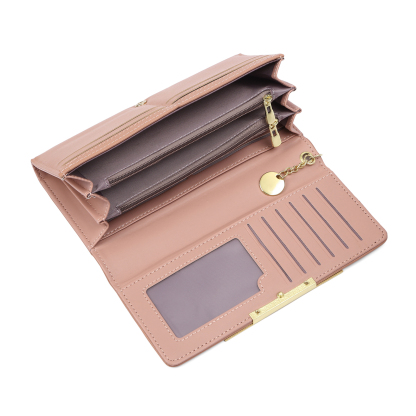 Personalized PU Leather Wallet with 4 Names – Best MOM Ever - A Unique Gift for Mother’s Day | Jessemade