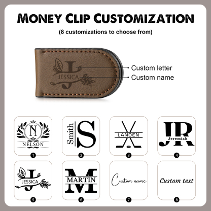 Personalized Father’s Day Gift Box - Wallet, Money Clip & Card for Dad | Jessemade