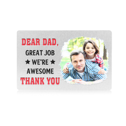 Personalized Father’s Day Gift Box - Wallet, Money Clip & Card for Dad | Jessemade