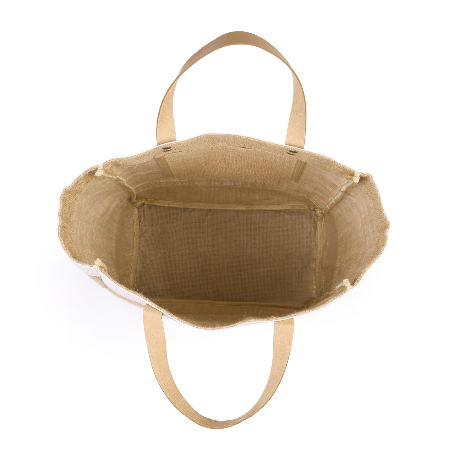 Personalized Jute Tote Bag, Birth Flower Monogram