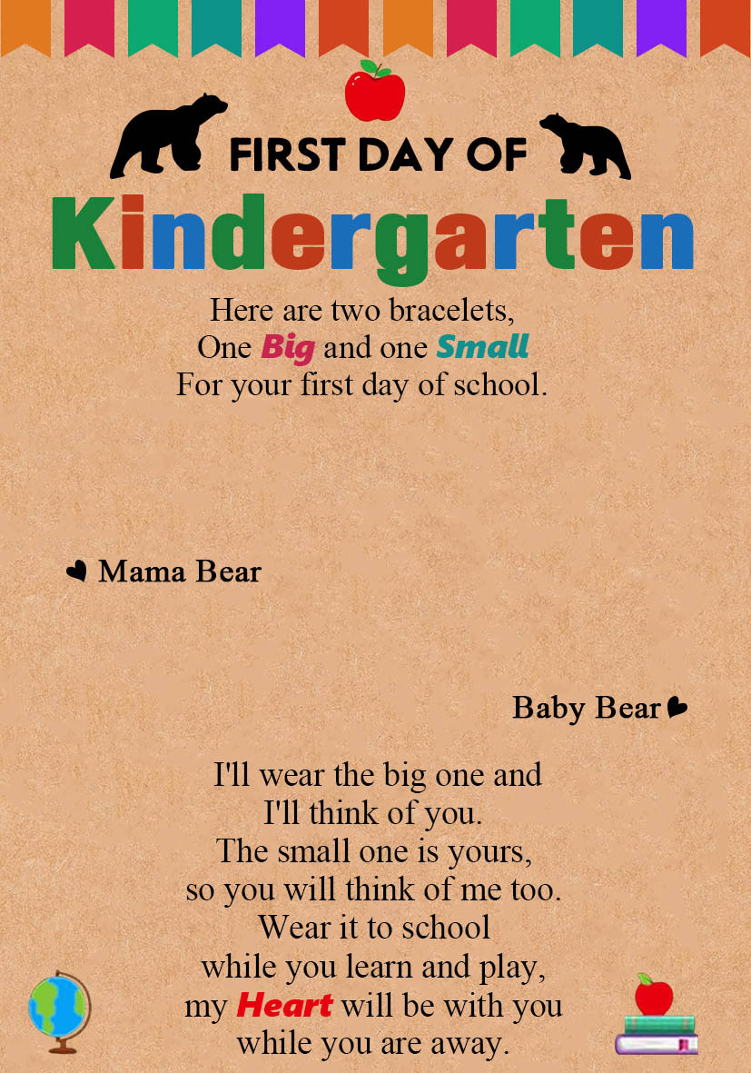 2 Pcs Bear Bracelets Stainless Steel Bear Braided Bracelets Back to School Gifts for Kids