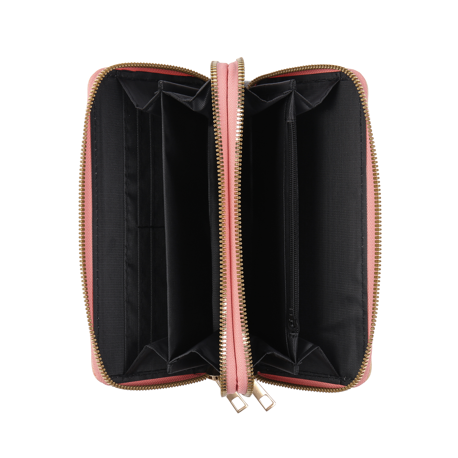 Women's Personalized Photo PU Leather Rainbow Long Zipper Wallet for Her | Jessemade