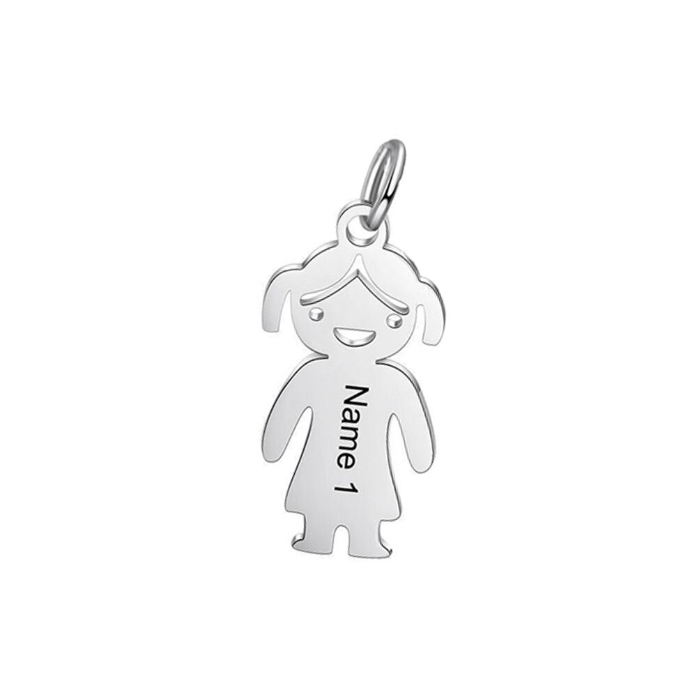 Personalised 1 Name Pet/Children Pendant