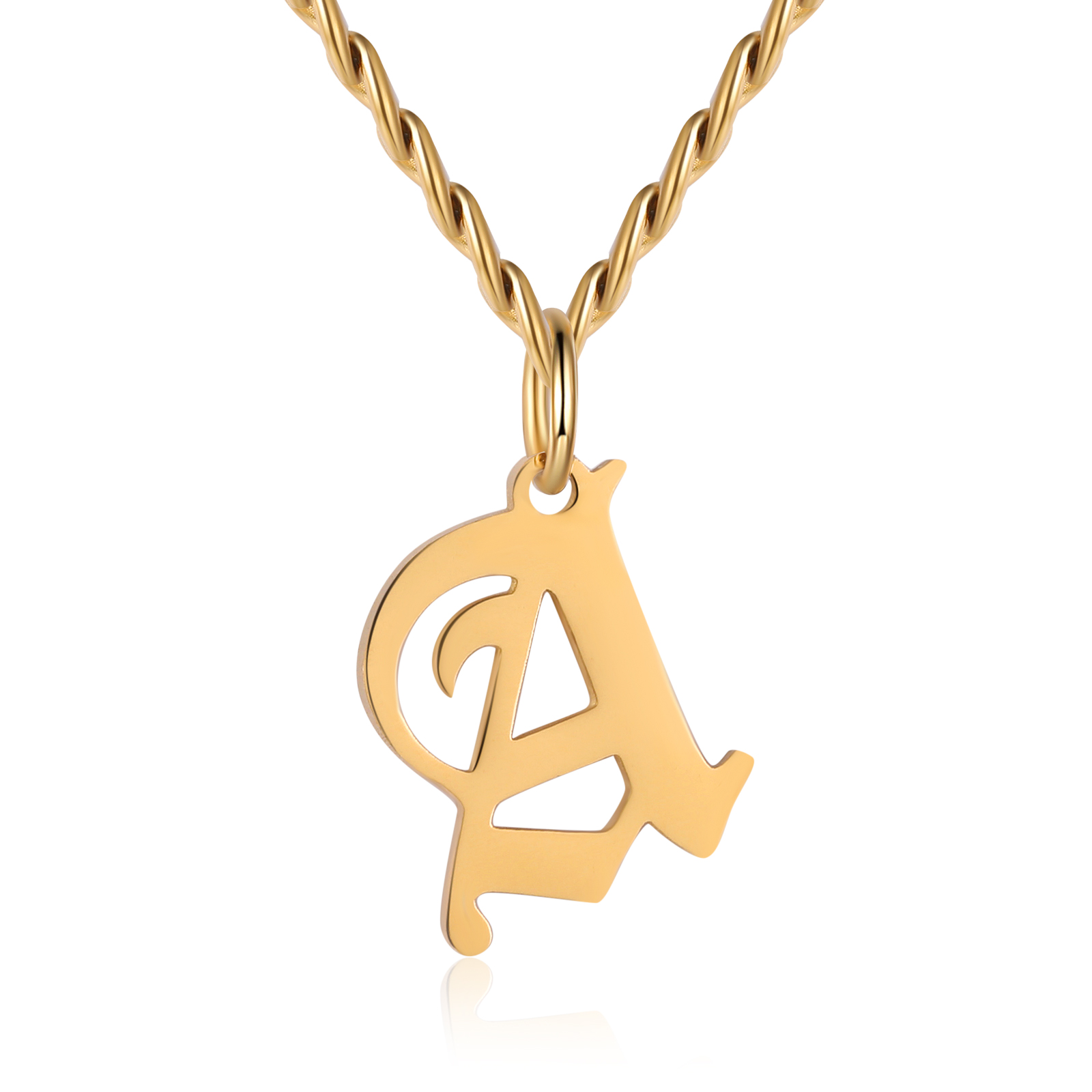 Personalized Letter Necklace Classic Jewelry Gift For Her